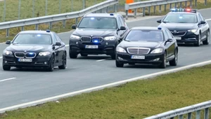 Wypadek rządowej kolumny. Ranni policjanci; Zdj. ilustracyjne