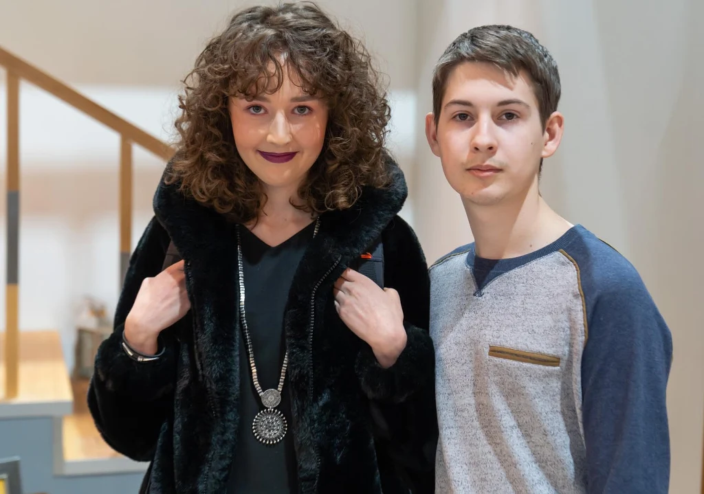 Julian Peciak na planie "Klanu" Julian Peciak na planie "Klanu"