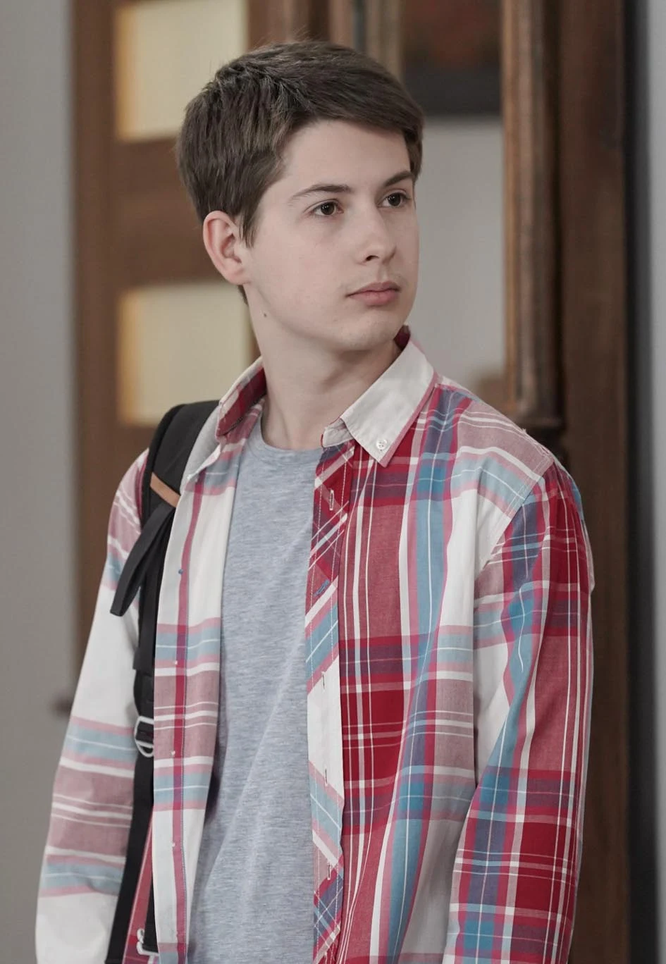 Julian Peciak na planie "Klaniu" Julian Peciak na planie "Klaniu"