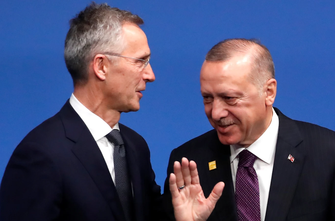 Szef NATO Jens Stoltenberg i prezydent Turcji Recep Tayyip Erdogan Szef NATO Jens Stoltenberg i prezydent Turcji Recep Tayyip Erdogan