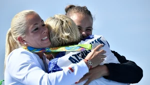Marta Walczykiewicz na podium w Rio de Janeiro