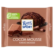 Ritter Sport Czekolada mleczna nadziewana napowietrzanym kremem kakaowym 100 g