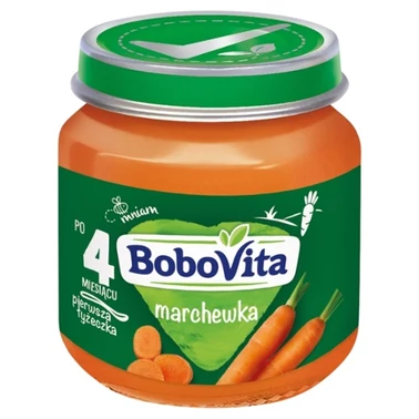 BoboVita Marchewka po 4 miesiącu 125 g - 0