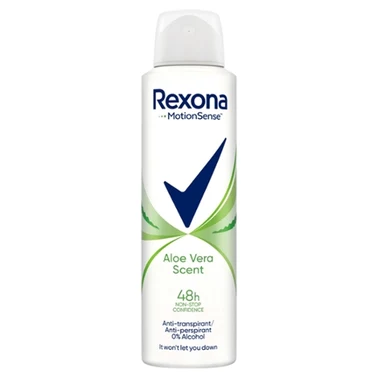 Rexona Aloe Vera Scent Antyperspirant w aerozolu 150 ml - 0