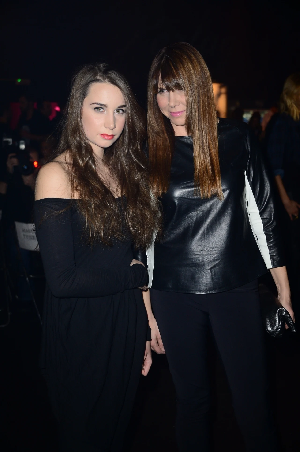 Katarzyna Kolenda-Zaleska z córką Katarzyna Kolenda-Zaleska z córką