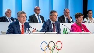 Thomas Bach na posiedzeniu MKOl