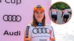 Petra Vlhova stanęła do rywalizacji z... pociągiem