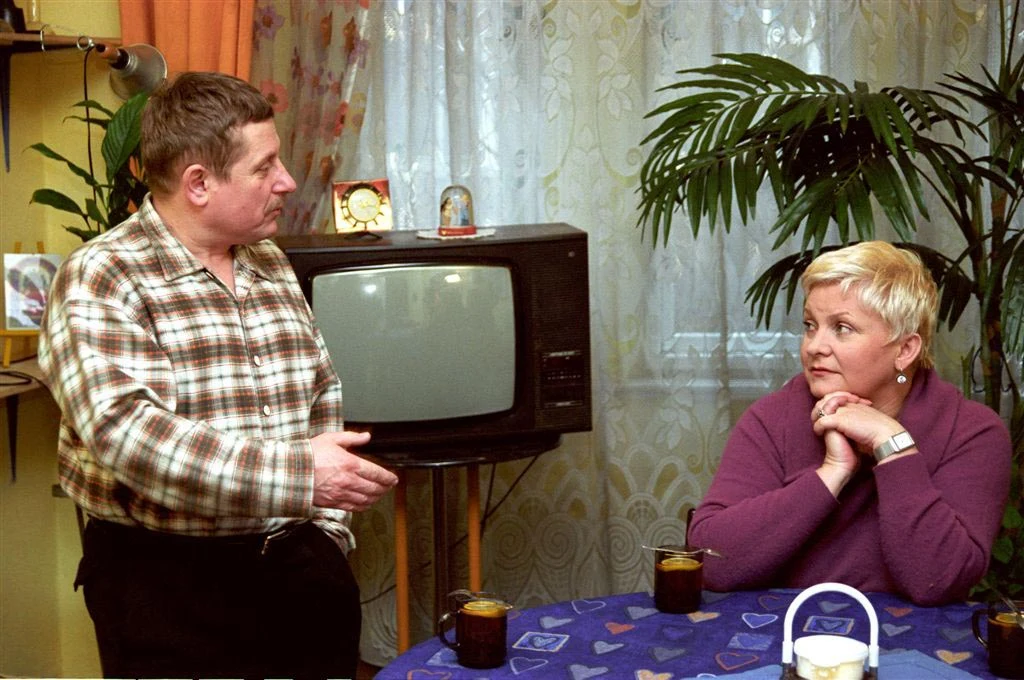 Kadr z serialu "Święta wojna"