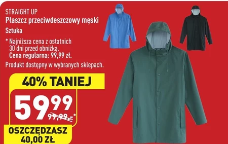 Płaszcz przeciwdeszczowy męski Straight Up