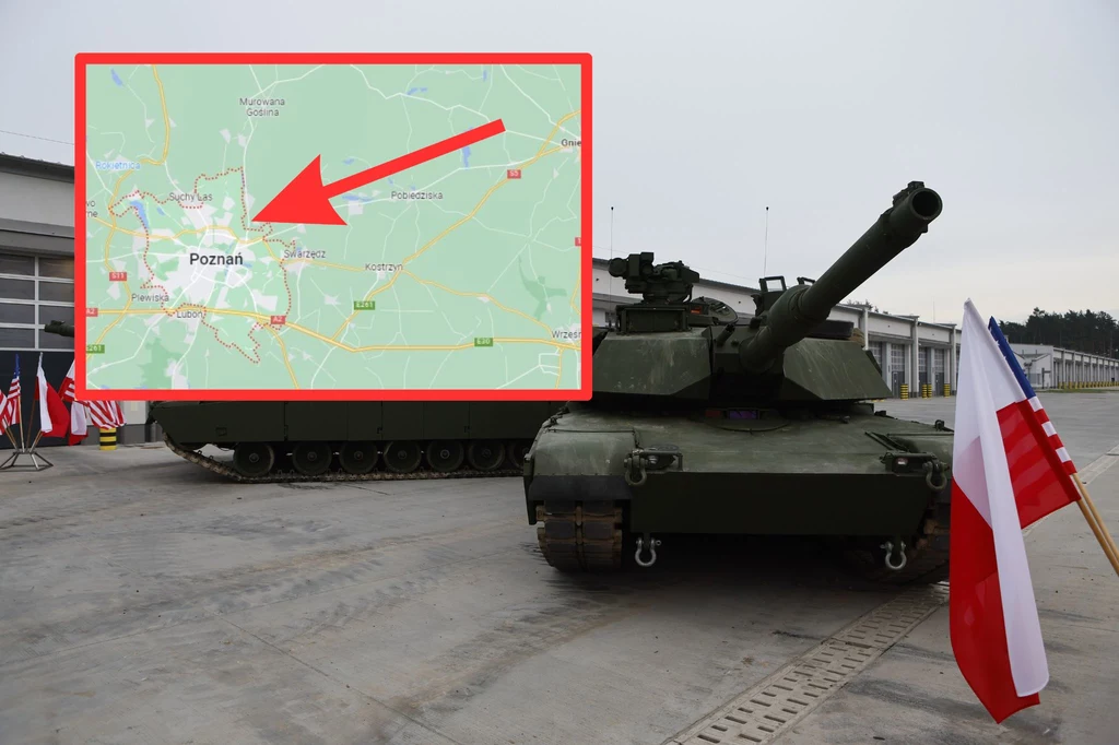 Czołgi M1A1 Abrams z bazą w Poznaniu?