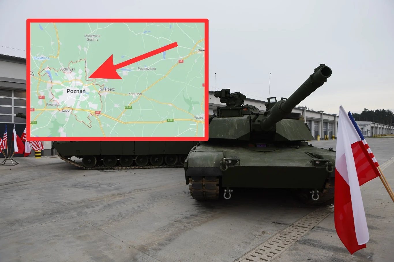 Czołgi M1A1 Abrams z bazą w Poznaniu? Czołgi M1A1 Abrams z bazą w Poznaniu?