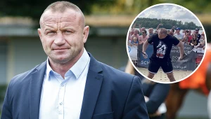 Mariusz Pudzianowski wybrał się na zawody Strongman i zaprezentował swoje umiejętności