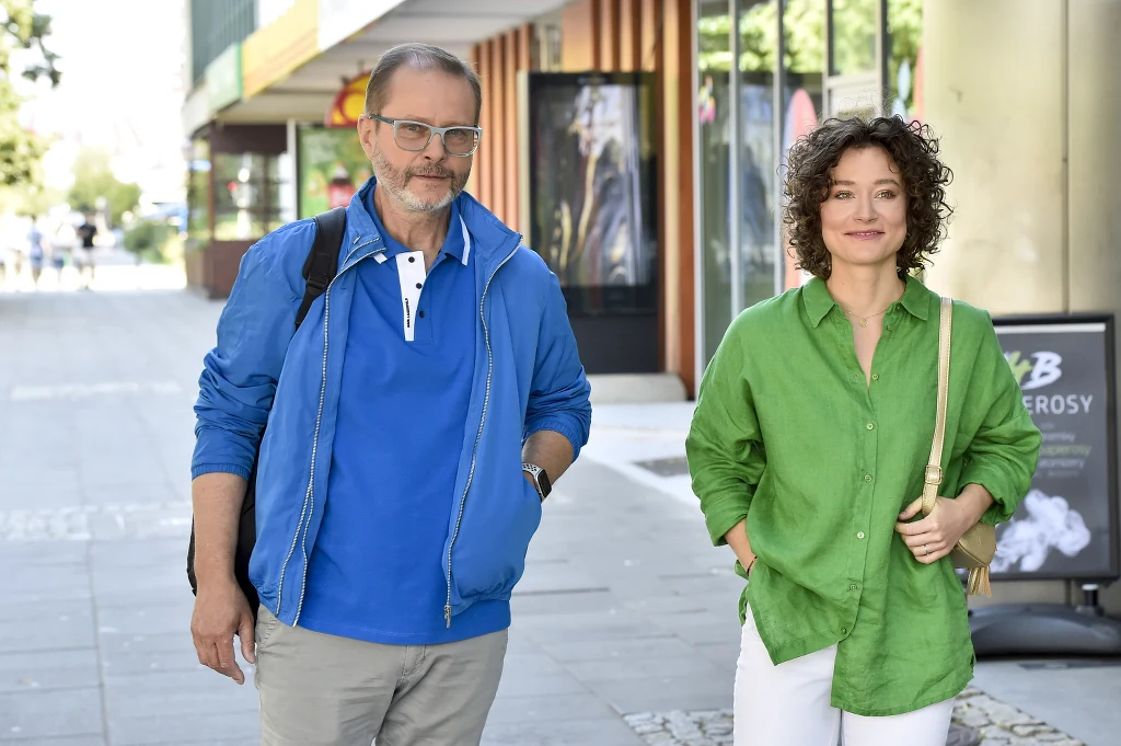 Artur Żmijewski z córką Ewą Artur Żmijewski z córką Ewą