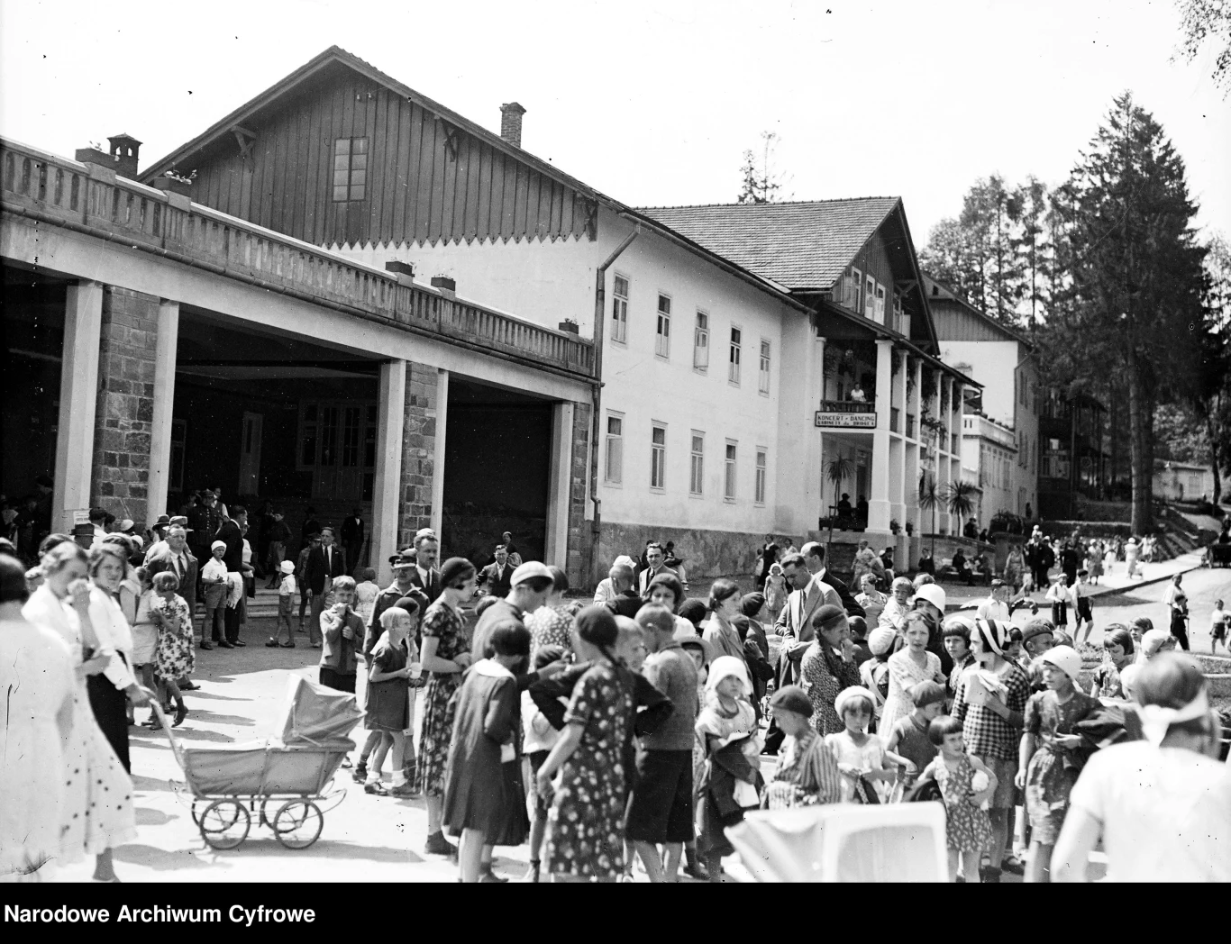 Rabka tętniła życiem już wiele dekad temu... Rabka tętniła życiem już wiele dekad temu...