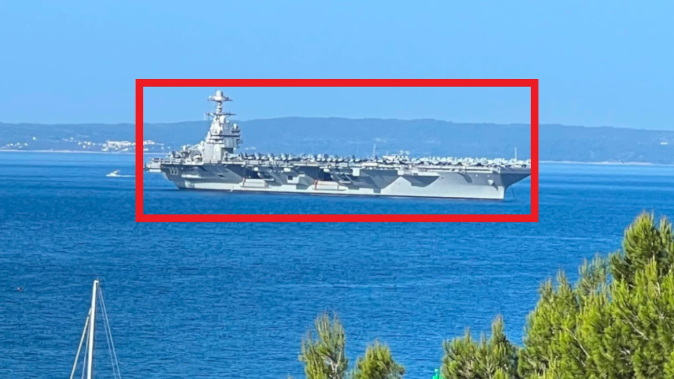 Mierzy 330 metrów długości i 76 metrów wysokości. Ma ponad 100 tysięcy ton wyporności i napęd atomowy. USS Gerald R. Ford to prawdziwy olbrzym i właśnie zawitał to popularnego miasta wczasowiczów Mierzy 330 metrów długości i 76 metrów wysokości. Ma ponad 100 tysięcy ton wyporności i napęd atomowy. USS Gerald R. Ford to prawdziwy olbrzym i właśnie zawitał to popularnego miasta wczasowiczów
