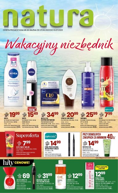 Drogerie Natura - wakacyjny niezbędnik