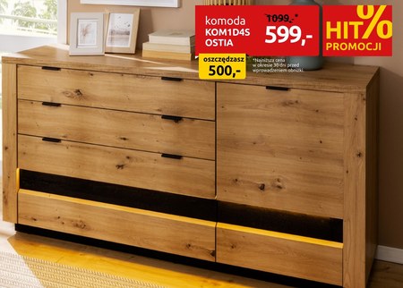 Komoda Taniej Promocja Black Red White Ding Pl