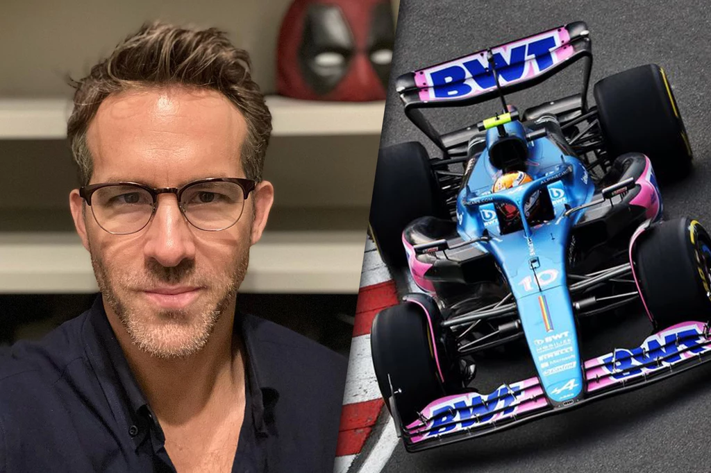 Gwiazdy Hollywood inwestują w BWT Alpine F1 Team/Instagram vancityreynolds/instagram alpinef1team