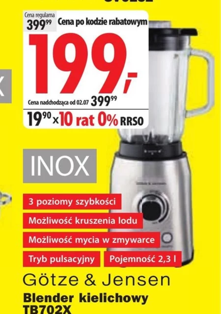 Blender kielichowy Götze & Jensen