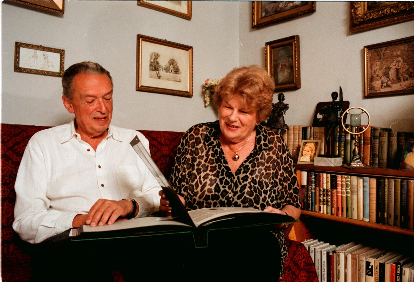 Maria Koterbska z mężem Maria Koterbska z mężem