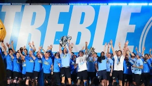 Manchester City zakończył sezon z potrójną koroną