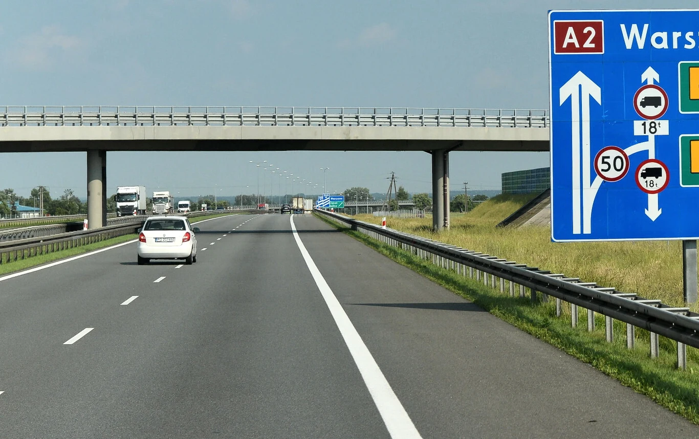 Autostrad A2 mierzy obecnie 487,5 km Autostrad A2 mierzy obecnie 487,5 km