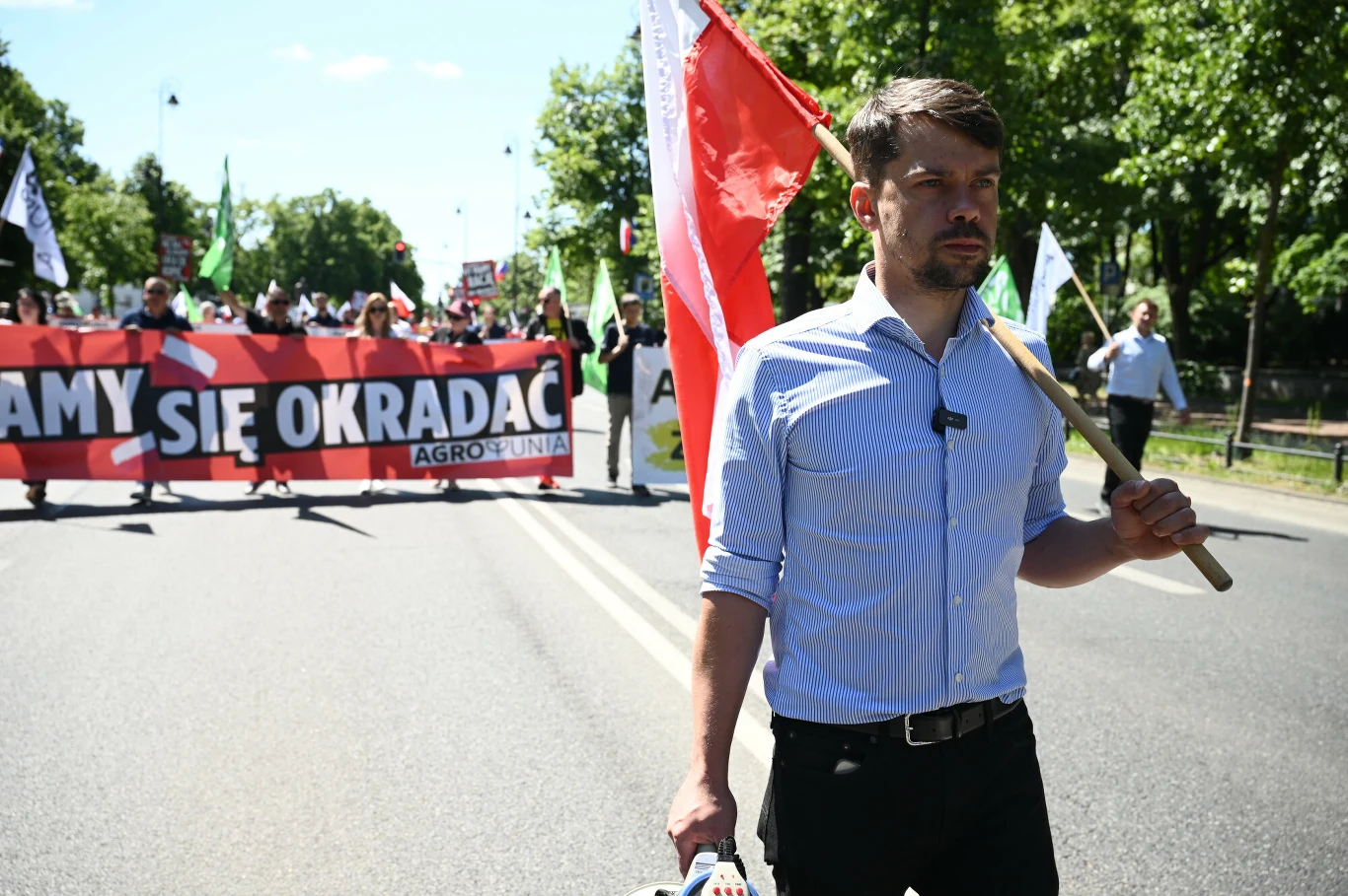 Michał Kołodziejczak, lider ugrupowania Agrounia, wystartuje z list KO w najbliższych wyborach do parlamentu Michał Kołodziejczak, lider ugrupowania Agrounia, wystartuje z list KO w najbliższych wyborach do parlamentu