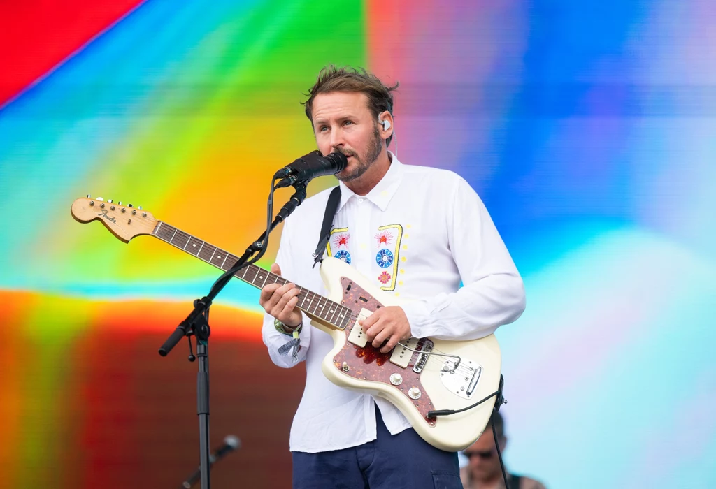 Ben Howard na scenie Glastonbury