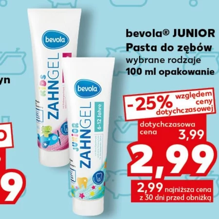 Pasta do zębów bevola
