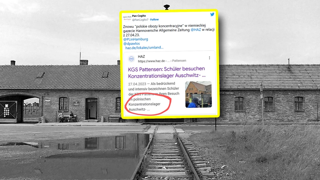 Na Twitterze zwrócono uwagę na sformułownanie użyte przez niemiecką gazetę