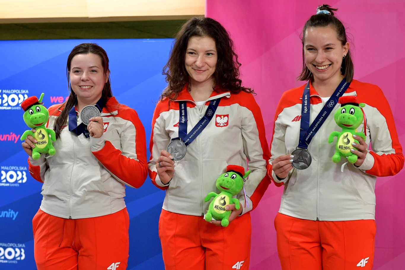 Klaudia Breś, Joanna Wawrzonowska i Julita Borek - nasze srebrne medalistki igrzysk europejskich 2023 Klaudia Breś, Joanna Wawrzonowska i Julita Borek - nasze srebrne medalistki igrzysk europejskich 2023