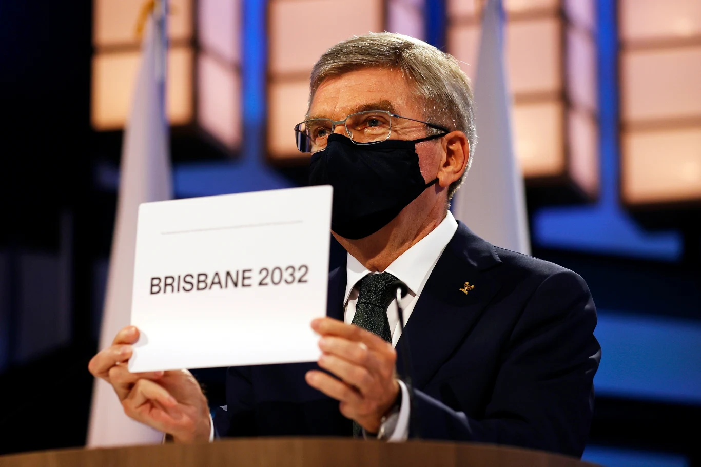 Thomas Bach ogłasza Brisbane organizatorem igrzysk w 2032 roku