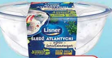 Lisner Śledź atlantycki w sosie śmietanowym 280 g