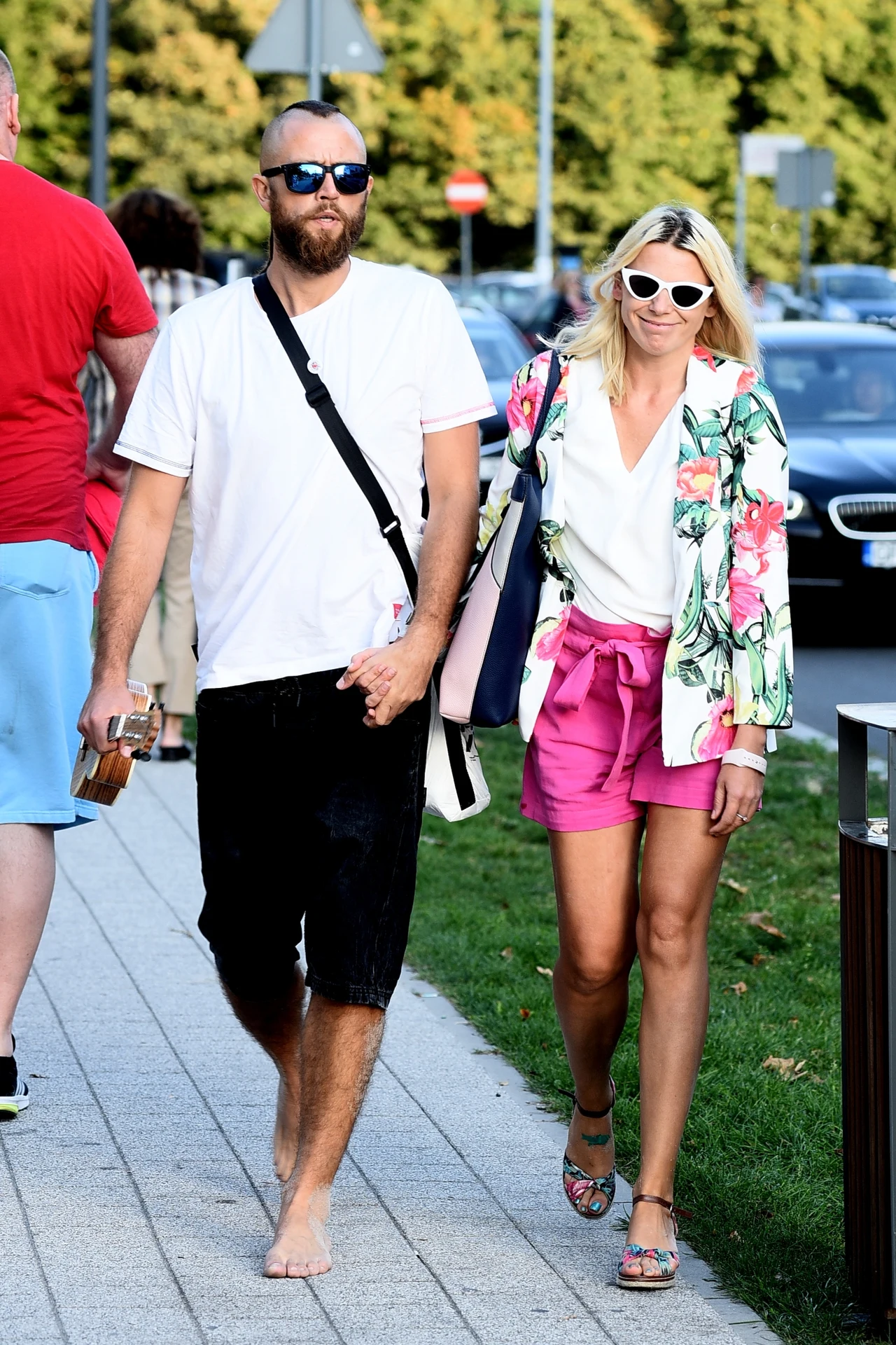 Maria Sadowska z mężem Maria Sadowska z mężem