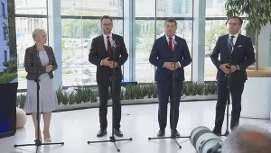Waldemar Buda oraz prezesi PKO BP, Pekao SA i BGK zapowiedzieli inaugurację programu Pierwsze Mieszkanie, w którego skład wchodzą Bezpieczny Kredyt 2 proc. oraz Konto Mieszkaniowe