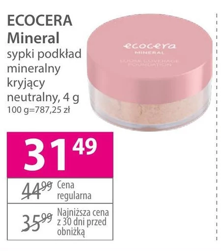 Podkład matujący Ecocera