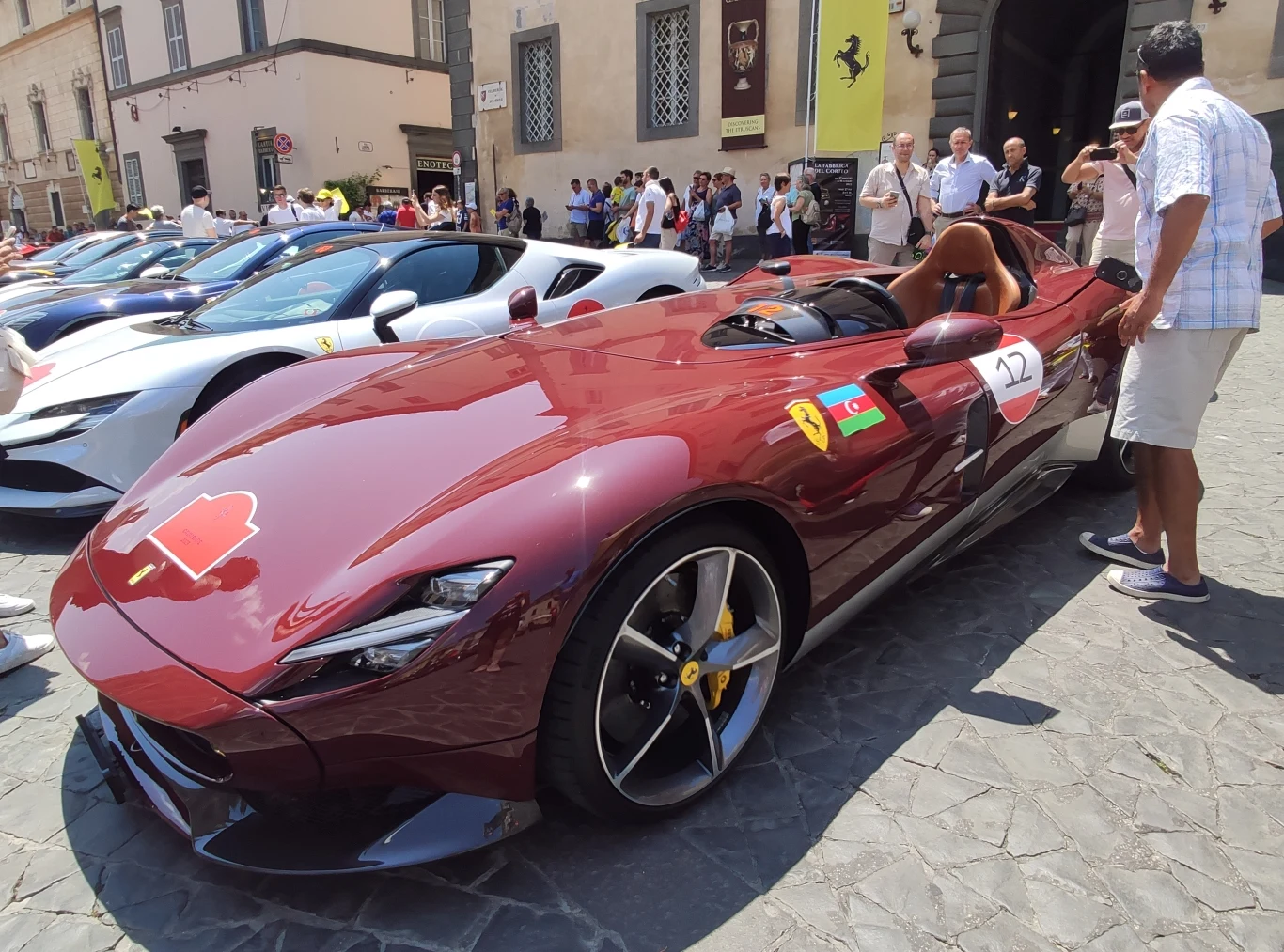 Ferrari Cavalcade w Orvieto