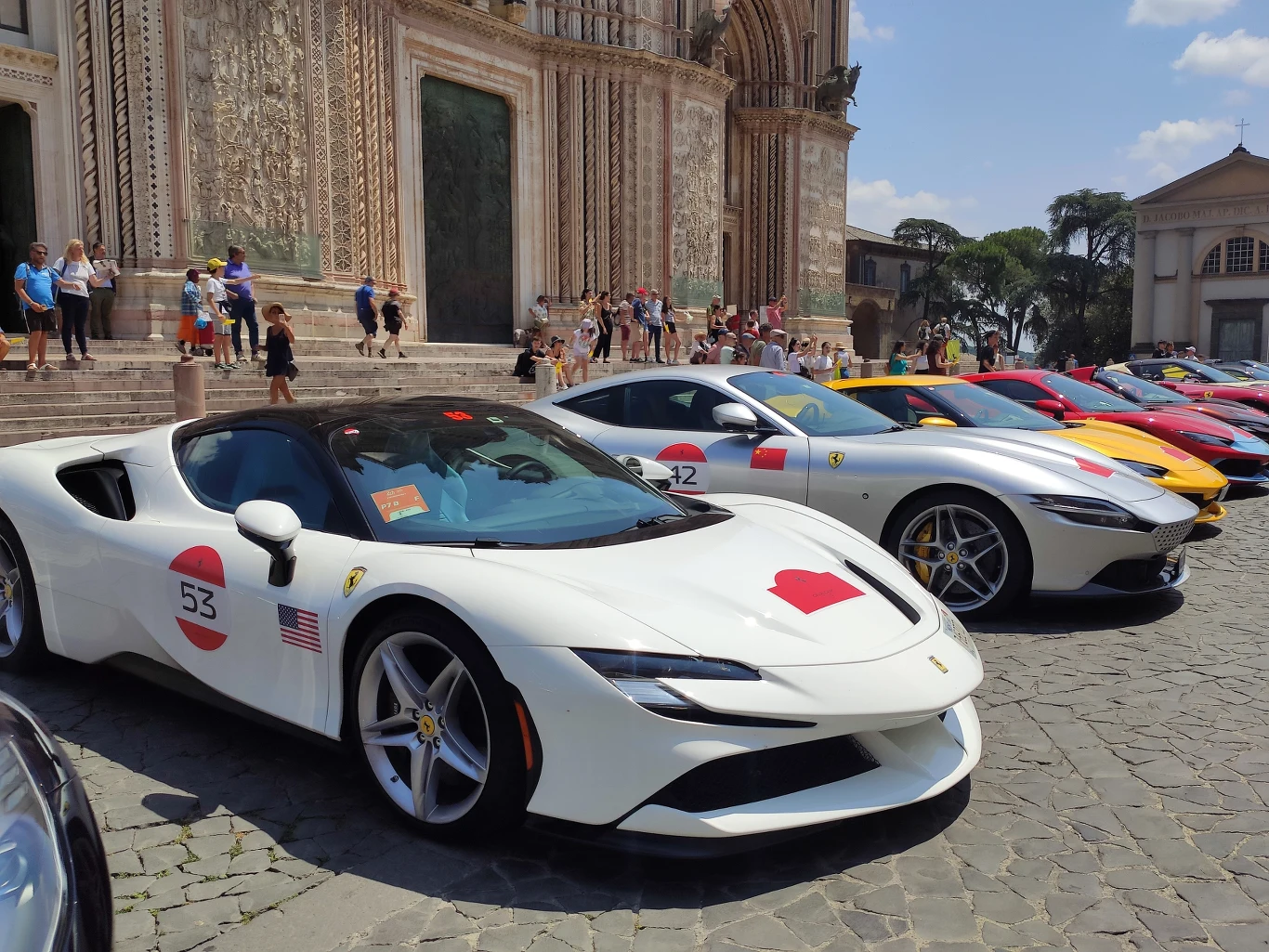 Ferrari Cavalcade w Orvieto