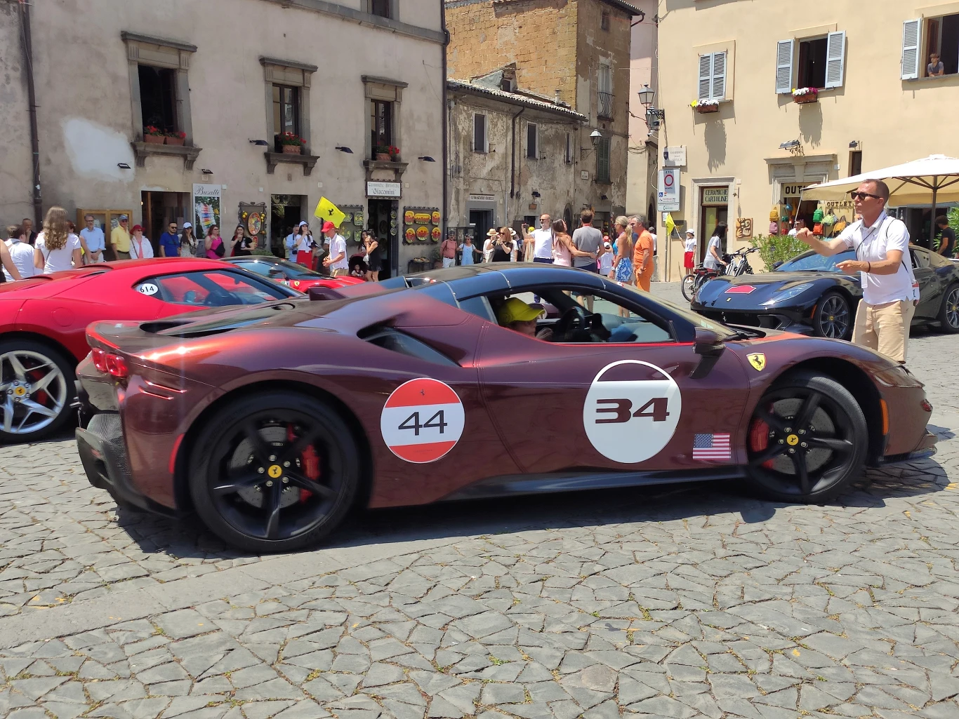 Ferrari Cavalcade w Orvieto