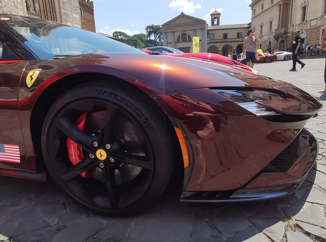 Ferrari Cavalcade w Orvieto