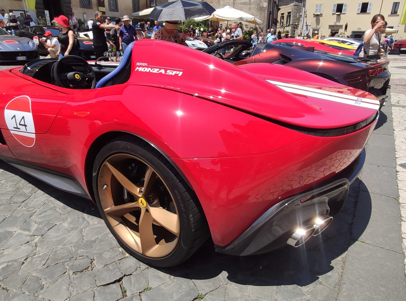 Ferrari Cavalcade w Orvieto