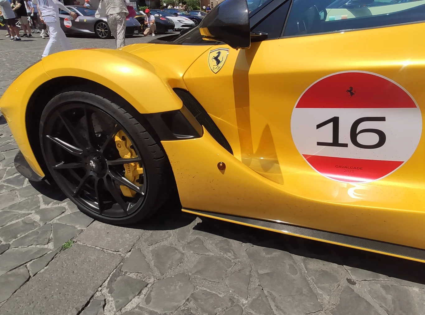 Ferrari Cavalcade w Orvieto