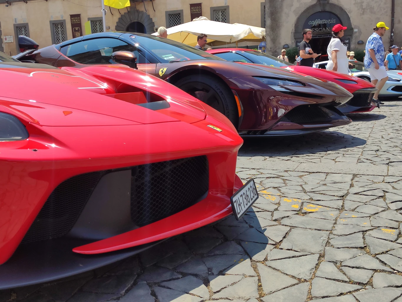 Ferrari Cavalcade w Orvieto
