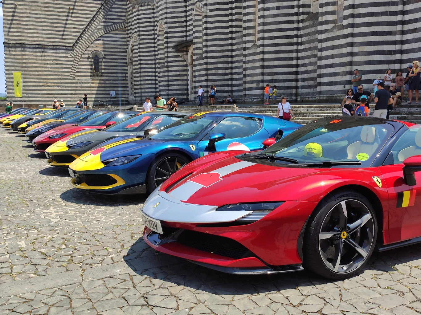Ferrari Cavalcade w Orvieto