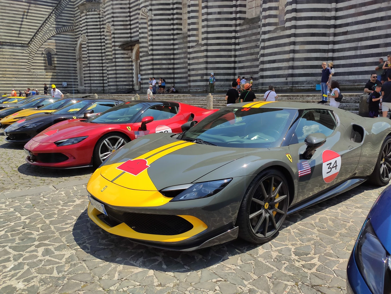 Ferrari Cavalcade w Orvieto