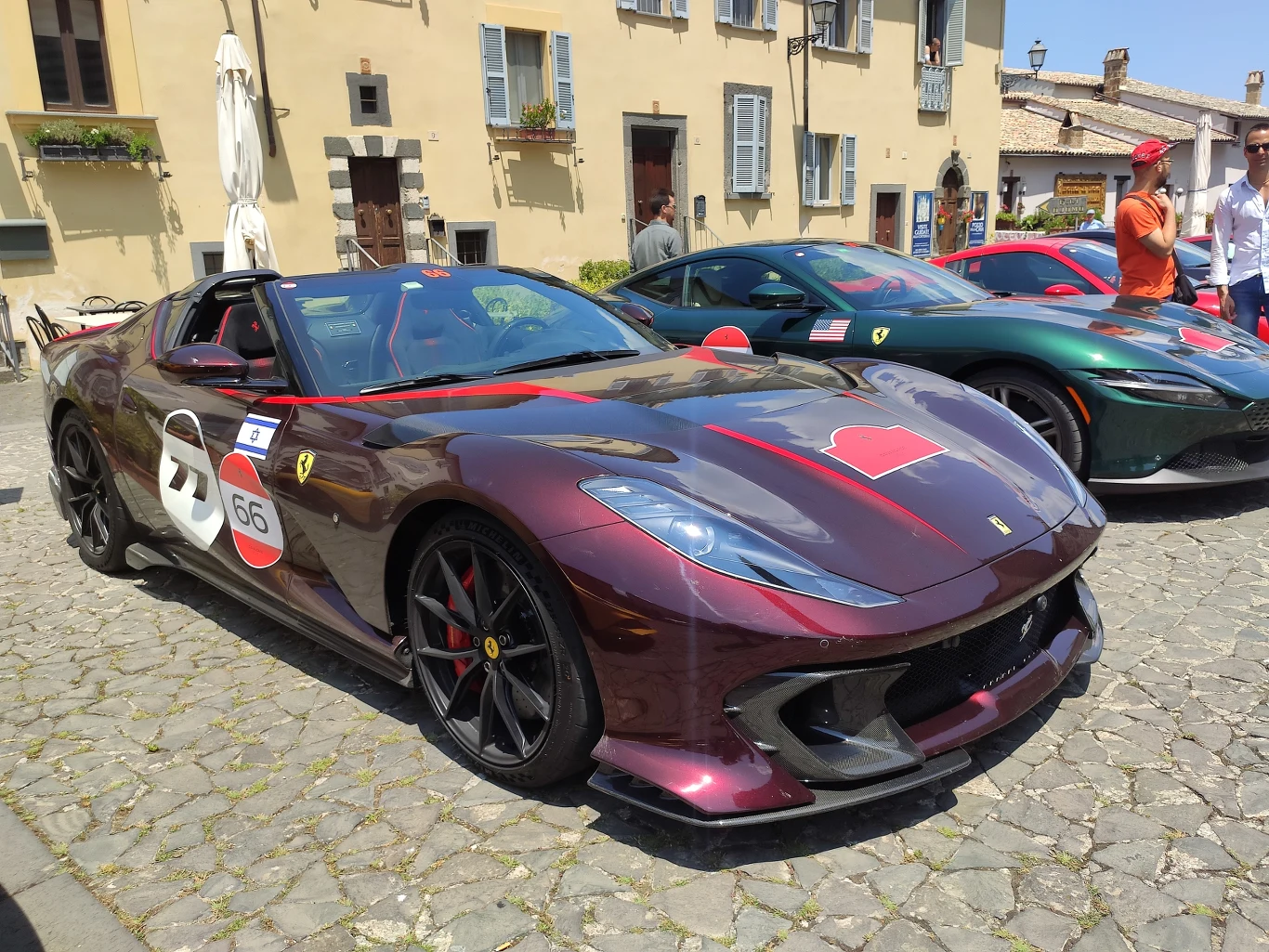 Ferrari Cavalcade w Orvieto