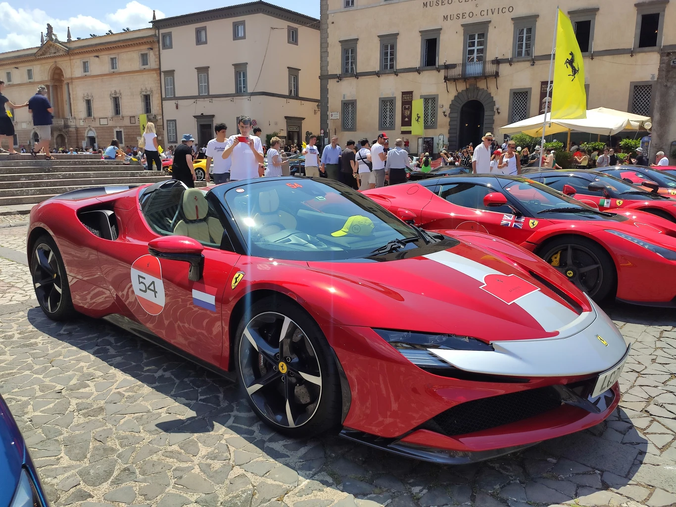 Ferrari Cavalcade w Orvieto