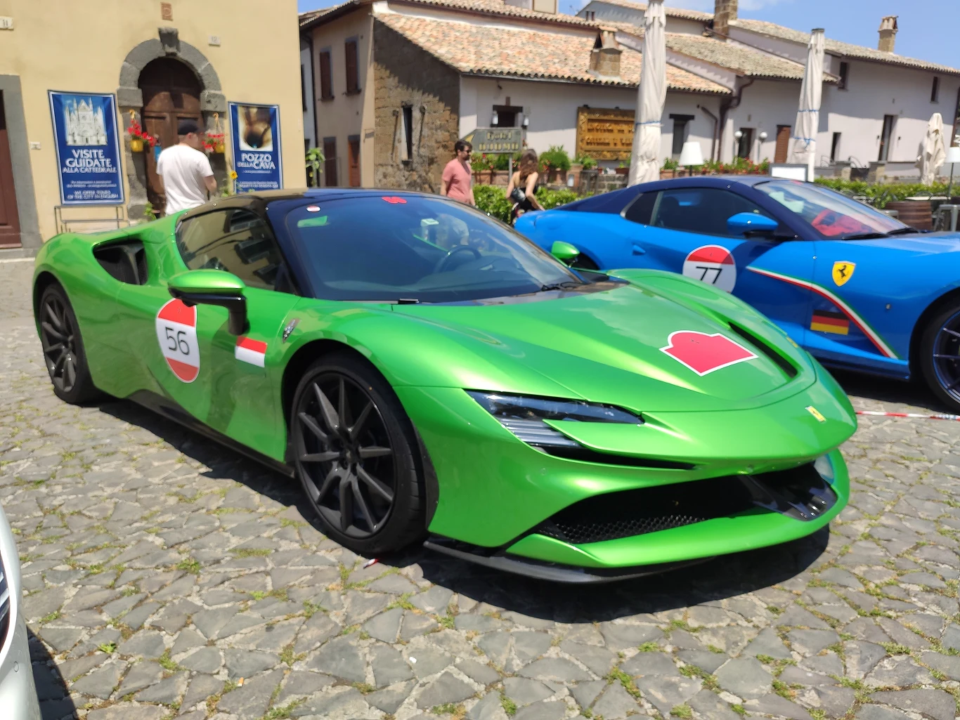 Ferrari Cavalcade w Orvieto