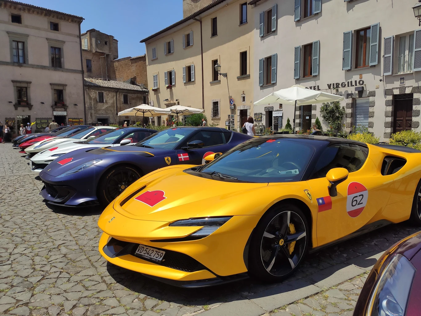 Ferrari Cavalcade w Orvieto