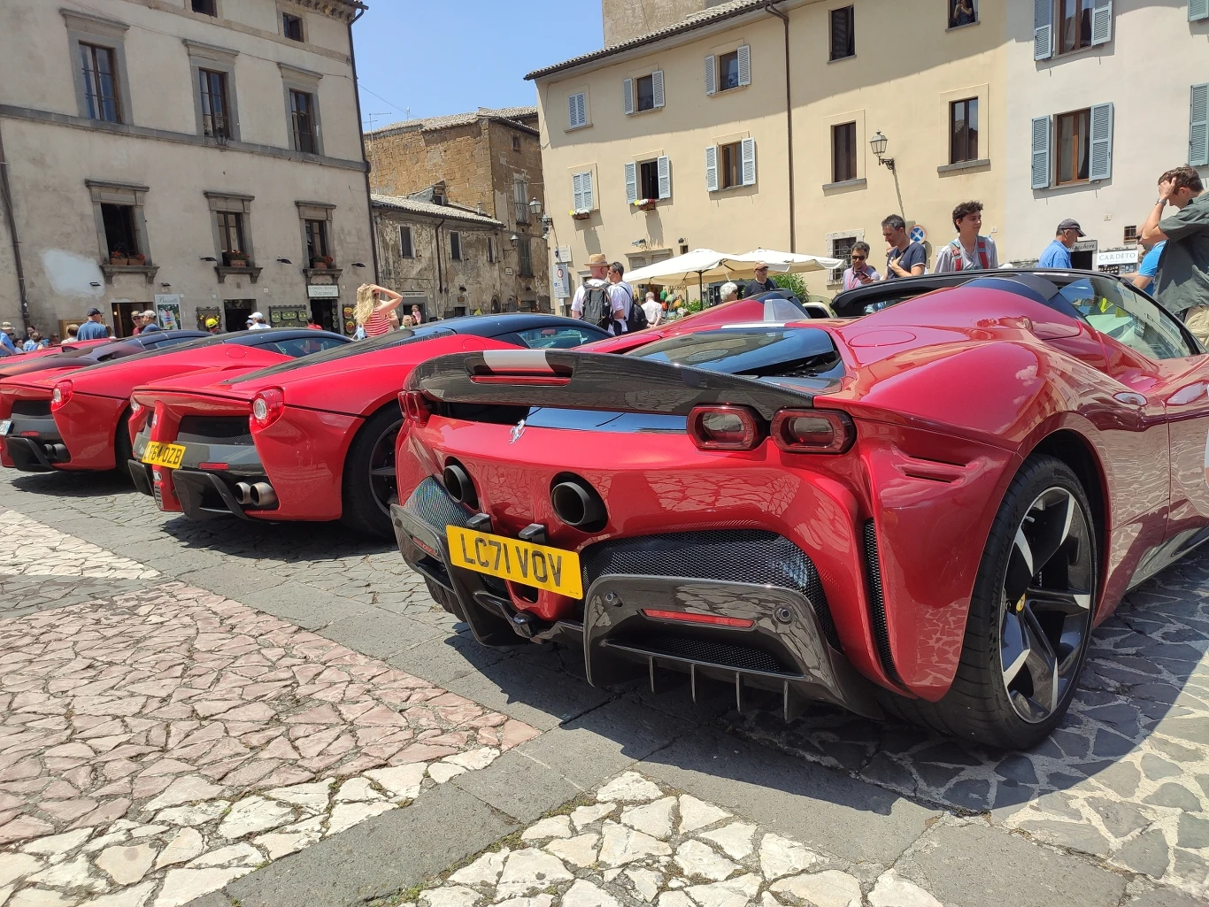 Ferrari Cavalcade w Orvieto